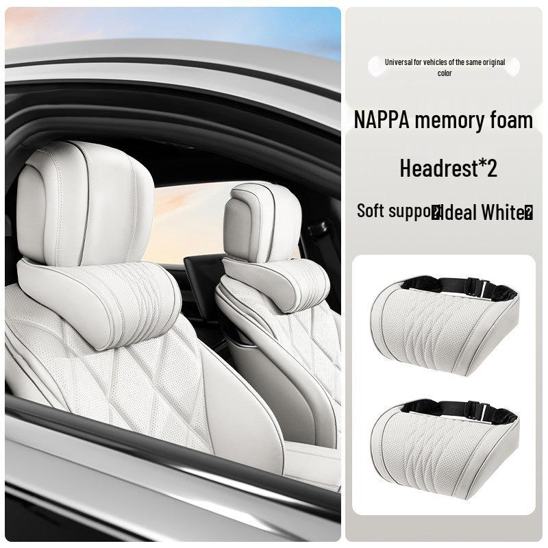 Compatible Neck and Lumbar Support for 26 Nio Models (ES8/ES6/ET5) - Car Headrest Pillow and Backrest Accessories.