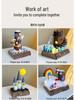 Eco-Friendly Kindergarten Art Supplies: Natural Twigs & Wood Chips for DIY Treehouse Projects