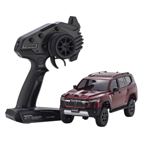 Kyosho MX-01 R/S Toyota Land Cruiser 300 GR Red Electric Radio Control 32538MR