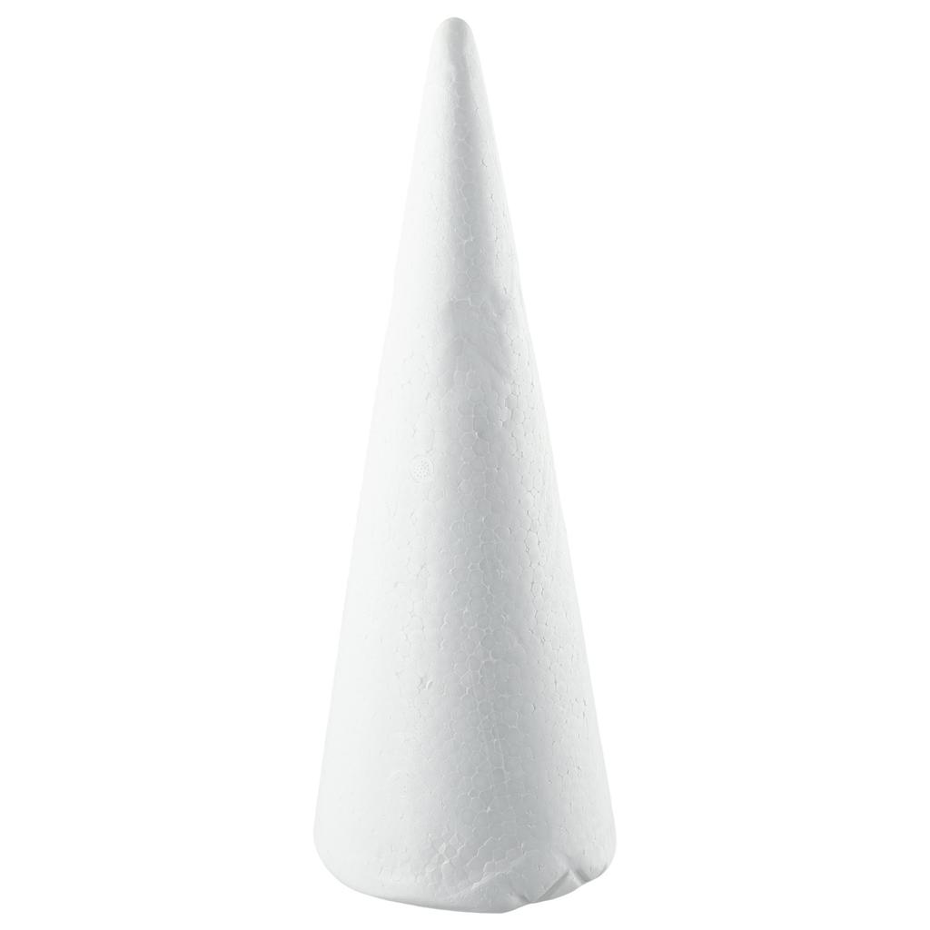 For DIY Christmas Tree Party Foam Cones Home Party Decor Accessories Polystyrene White 3 Size Christmas Decoration