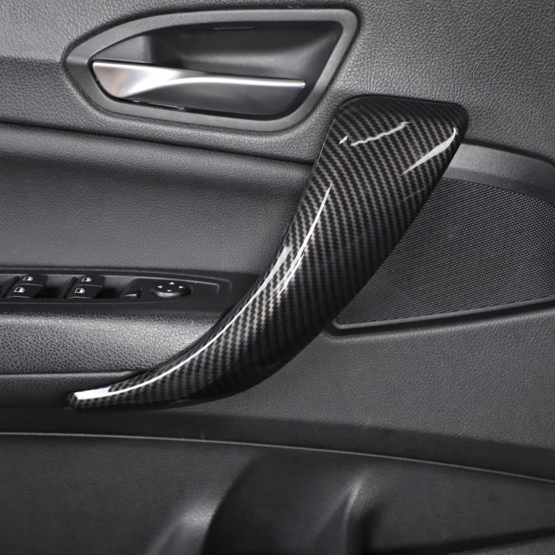 For BMW 1 2 Series F20 F21 F22 F23 2012-2018 ABS Carbon Fiber Car Gear Panel Cover Interior Kit Trim Stickers Car Accessoires