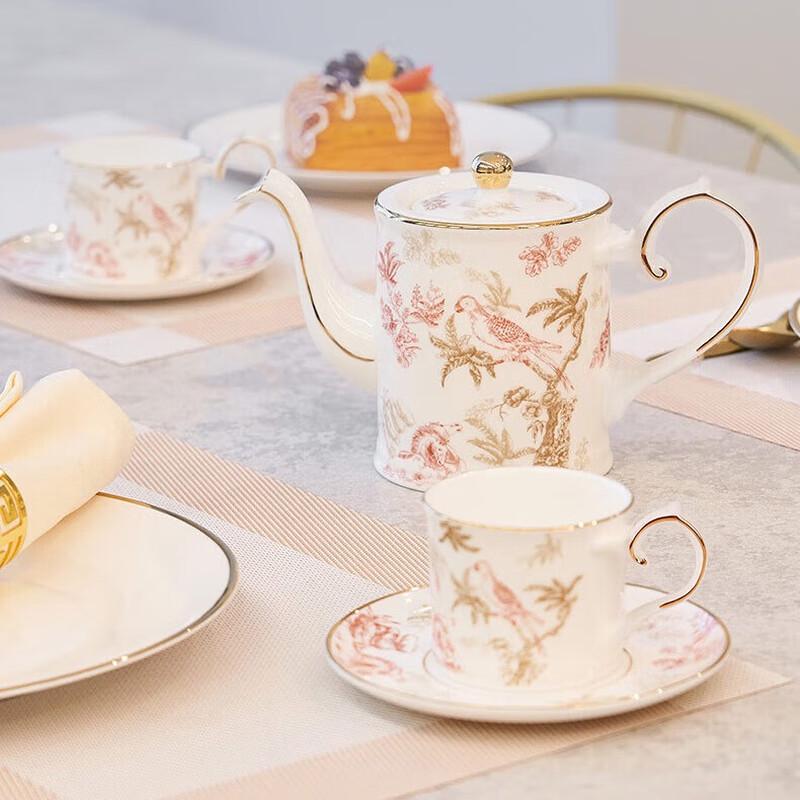 British Museum Oriental Dream Garden Bone China Tea Set