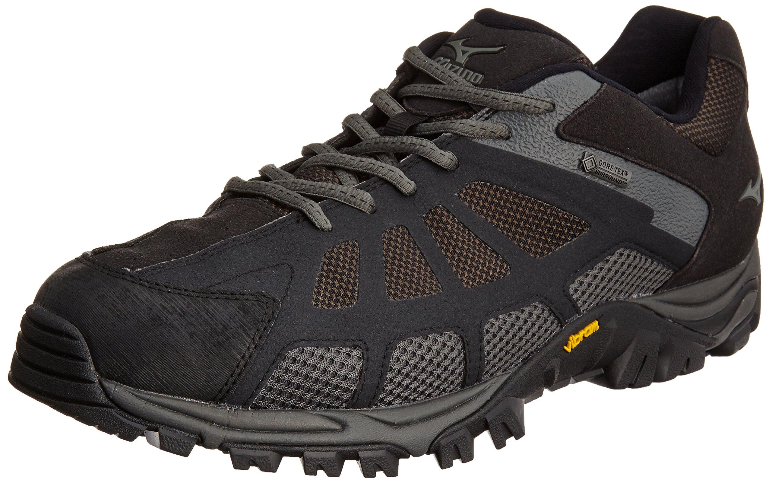 

Mizuno WAVE ADVENTURE BR Walking 3E Shoes, Gore-Tex, Waterproof, Black, 22.5 cm, чёрный
