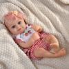 40cm Reborn Dolls Realistic Full Vinyl Doll 17.74in Lifelike Newborn Doll Cute Dolls Toy Princess Toys  For Adults Birthday Gift