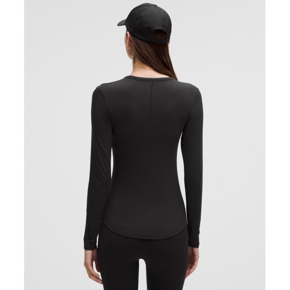 Lululemon Hold Tight Long Sleeve Shirt Black