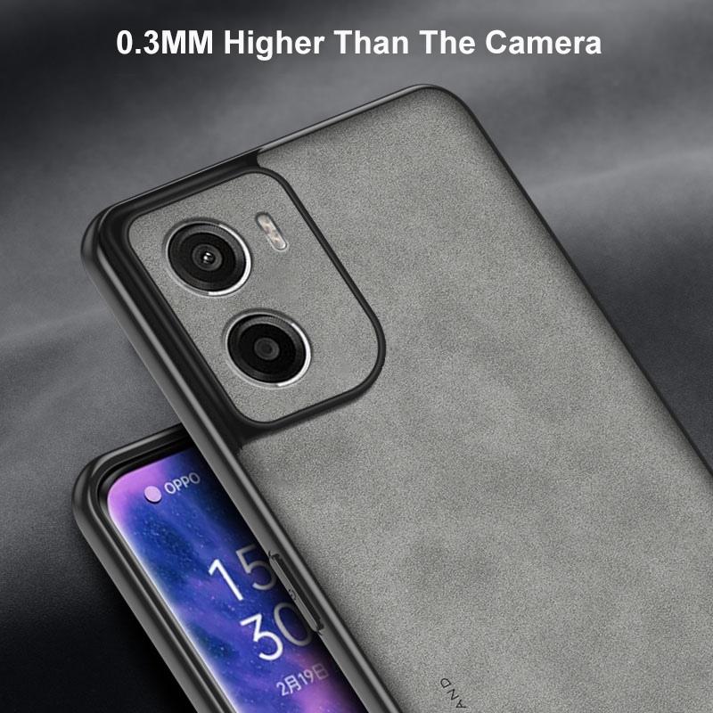 For Motorola Moto G06 Case Luxury PU Leather Phone Case For Motorola G06 Back Cover Matte Silicone Shockproof Full Protection
