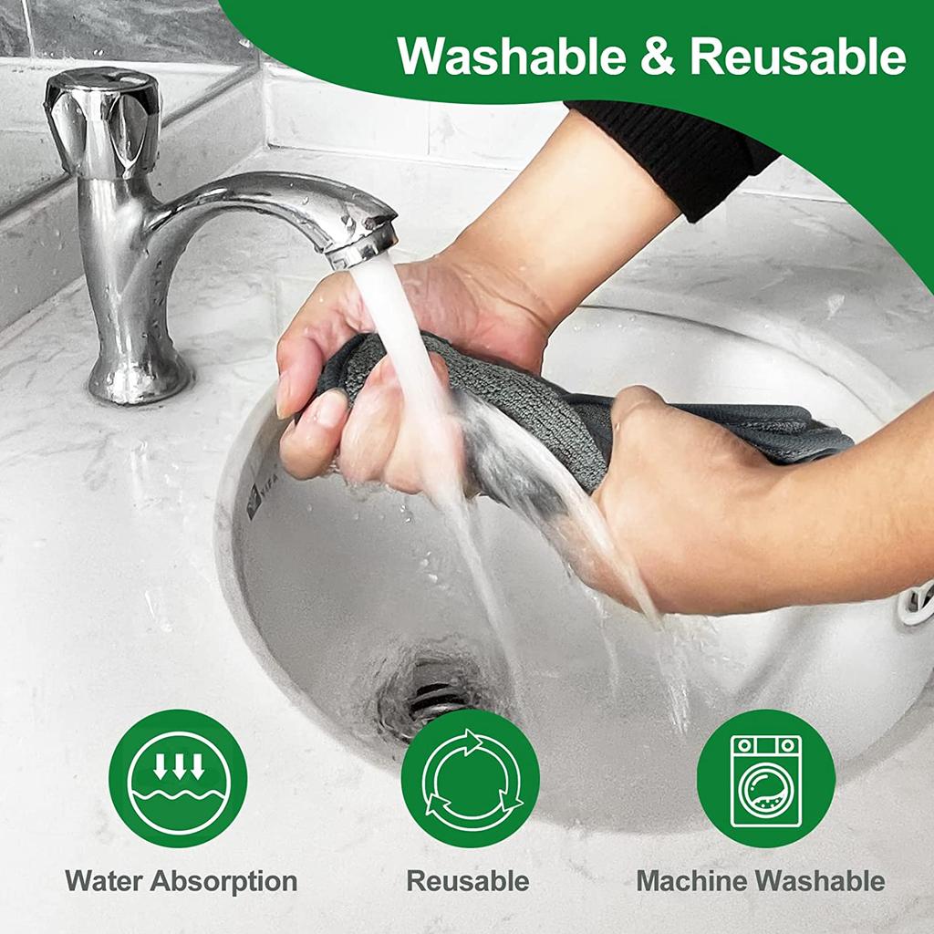 Grifo de Baño Almohadilla de Absorción de Agua para Fregadero Accesorios de Cocina Almohadilla Seca Antisalpicaduras Lavado Cubierta Impermeable Almohadilla para Encimera