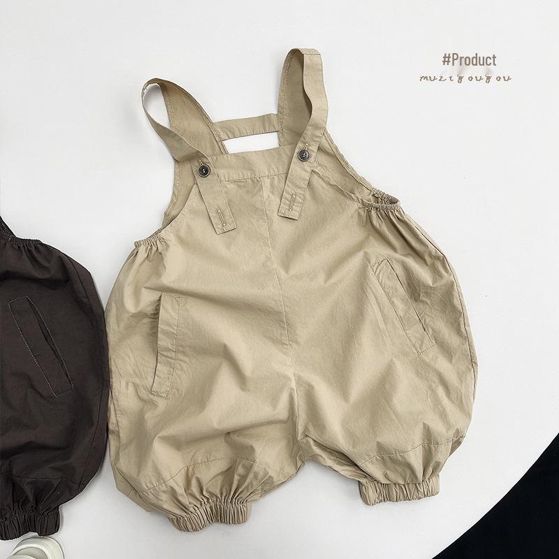 Summer New Cotton Overalls for Kids - Japanese & Korean Style