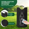 82L Empty Bottle Storage Basket Wastewater Bottle Collection Bag Folding Storage Bag Large Capacity Bin with Aluminum Handle