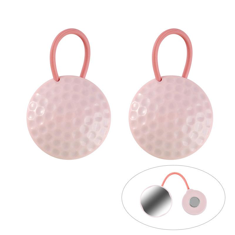 

2 шт. Бытовая пряжка для фиксации мусорного мешка Пластиковый мешок Нескользящее фиксирующее кольцо для края ведра Кольцо прижима для мусорного ведра Магнитная фиксация без падения 2PCS розовый