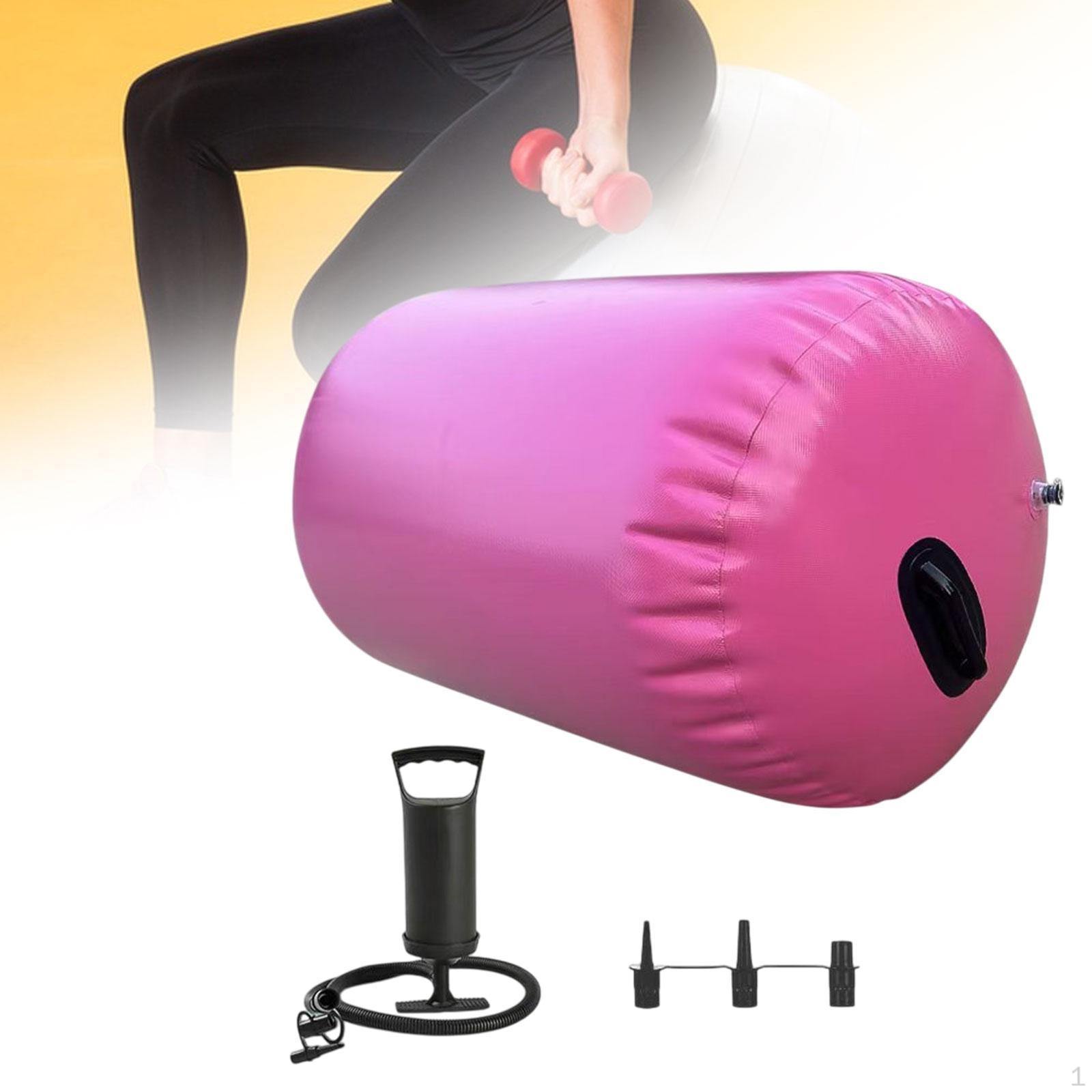 

Воздушный роликовый гимнастический тренажер Barrel Back Handspring Trainer Надувной кувырок для детей и взрослых 0.6mx0.8m