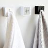Suporte de Toalha Montado na Parede Impermeável Silicone Delicado Economizador de Espaço Rack de Banheiro para Cozinha