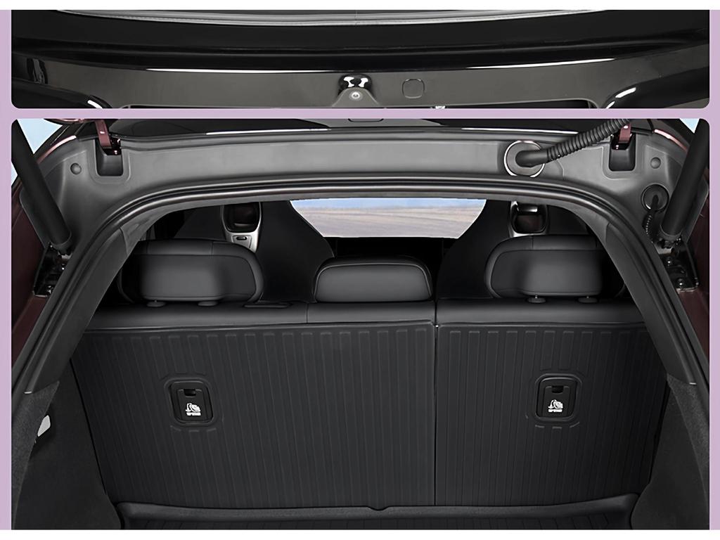 Compatible Xiaomi YU7 Trunk and Backrest Non-Slip Mats - Interior Protection Accessories.