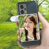 Phone Mirror Reflection Clip Set Mirror Effect Lens Shots Selfie Artifact Reflection Photography Props Kit for Travel Photography Selfies