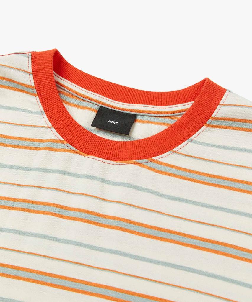 WMC Multi Stripe Short Sleeve T-Shirt_Orange