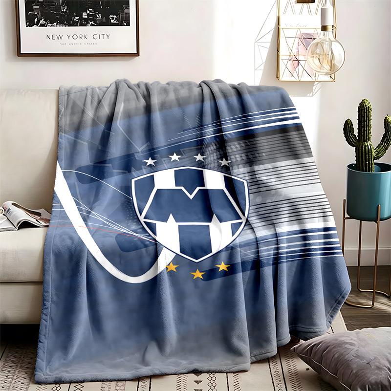 CF Monterrey Theme Personalized Outdoor Flannel Blankets Soft And Suitable For All Seasons Perfect For Sofas Beds And Camping