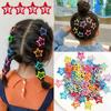 20 Stück Bunte Stern BB Haarspangen Entzückende Haardekoration für Mädchen und Kinder Hübsche Haarspangen und Kopfschmuck-Accessoires