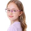 Eye Protection Comfortable Eyeglasses TR90 Ultra Light Frame Kids Glasses  Children Boys Girls