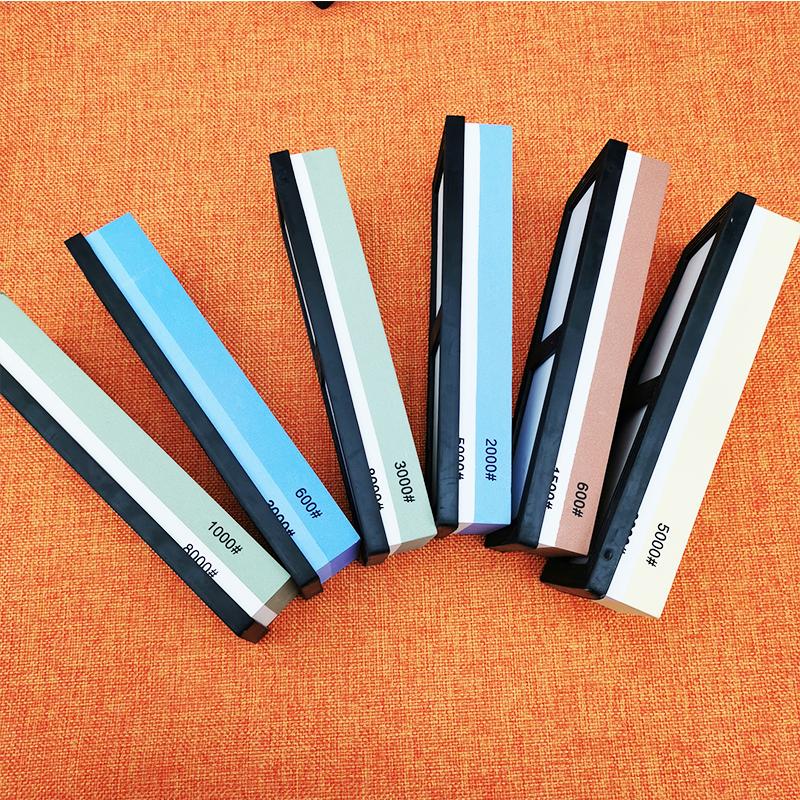 Piatră de ascuțit Ascuțitor de cuțite Piatră de ascuțit profesională Set cu două laturi Dispozitiv de șlefuit Piatră umedă de apă Accesorii pentru bucătărie Instrumente