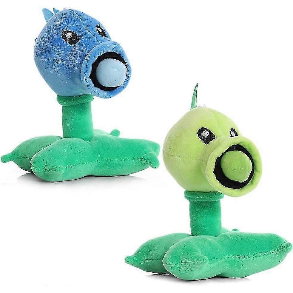 25-26 Plants Vs Zombies Toys Plush,2pcs Plants Vs Zombies Toys Series Dolls Plants Doll Gifts Birthday Party Gift Home Decoration