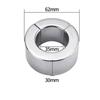Penis Ring Magnetic Lock Metal Scrotum Pendant Ball Stretcher Testis Weight Cock Ring Penis Restraint Stainless Sex Toys for Men