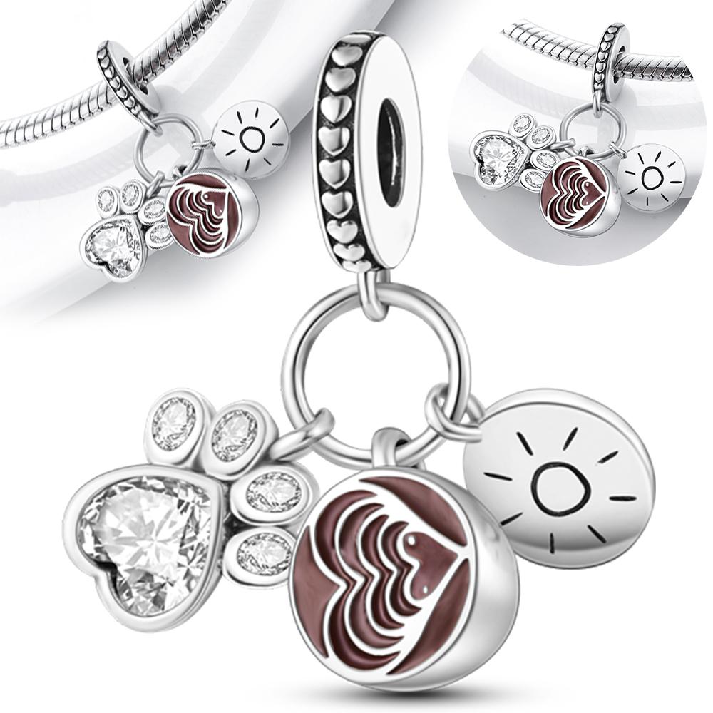 

Шармы Серебро Милый Коготь Кофейная Чашка Подвески Солнце Бусины Подходят для Оригинальных Браслетов Шармы Для Женщин Ювелирные Изделия Сделай Сам Изготовление Подарки