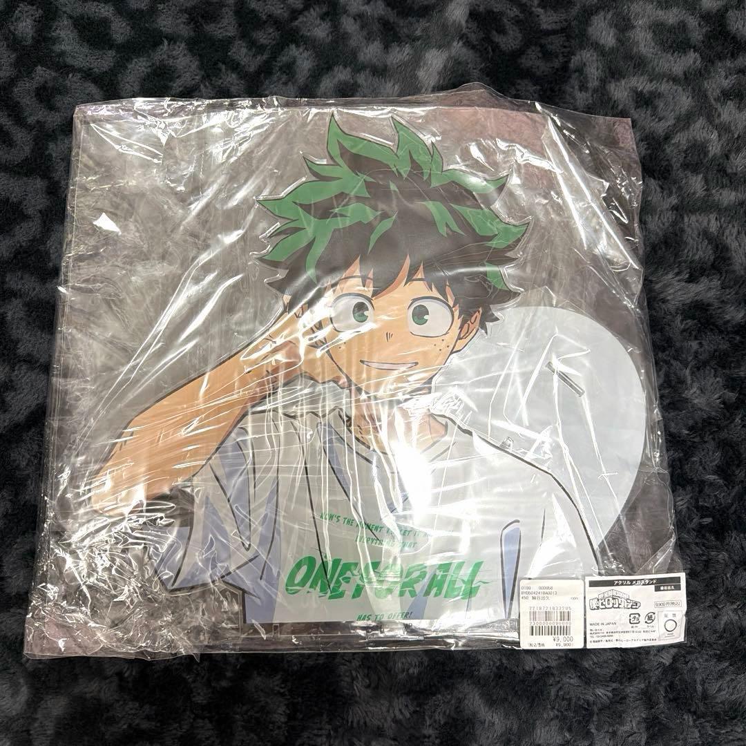 Used Heroaka Baseyard Tokyo Izuku Midoriya Acrylic Mega Stand
