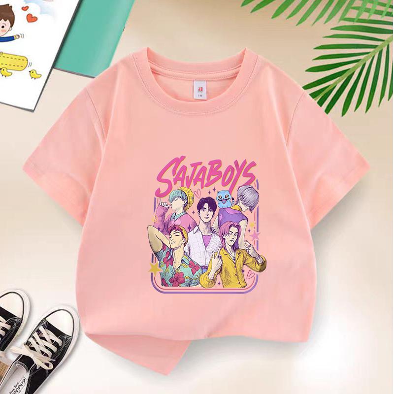 Kpop The Witch Hunt Team Turtle Planet Witch Hunter Group Short-Sleeve Peripheral Printed T-Shirt