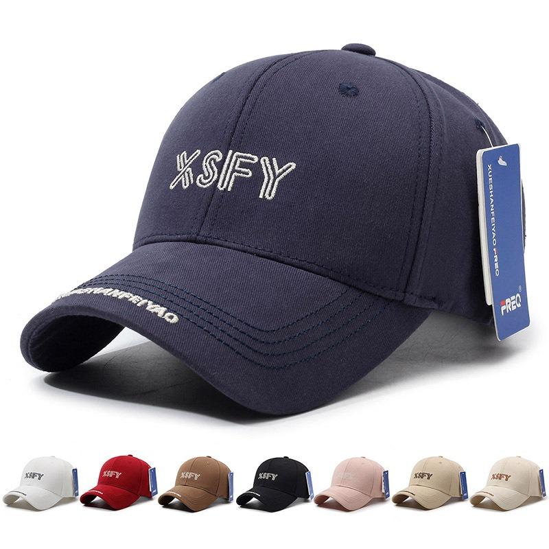 New embroidered letter baseball cap men and women outdoor leisure sunscreen sunshade fashion versatile travel