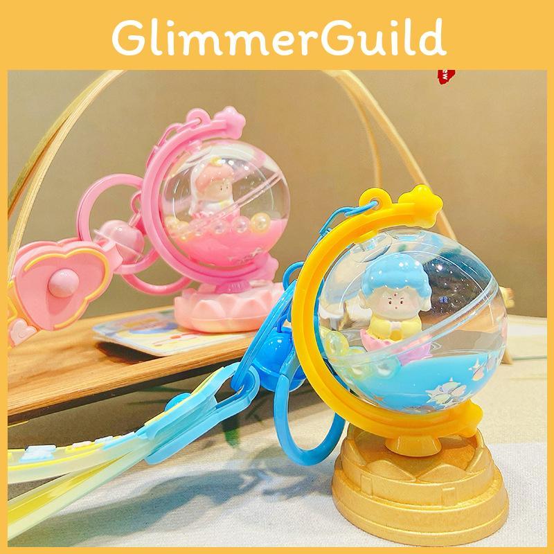 Globe Charming Buddha Keychain In Vibrant Acrylic For Fun Accessory Collection