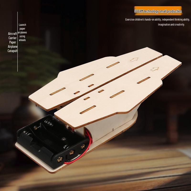 

Primary School STEAM DIY Paper Airplane Launcher - Educational Science Toy Model