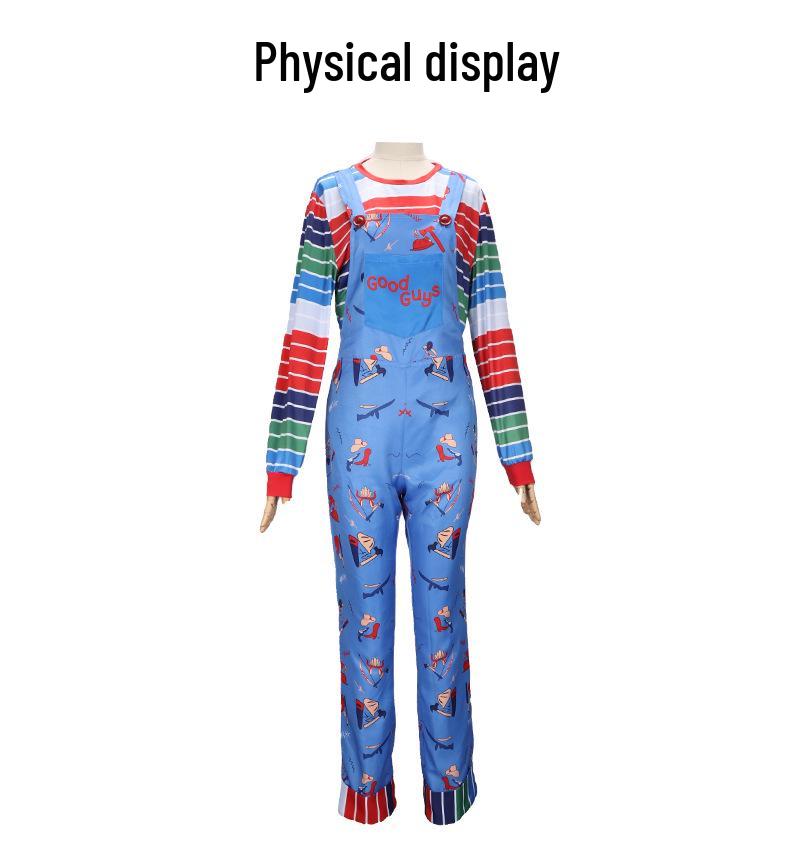 Chucky Season 2 Child's Play Overalls Halloween Cosplay Costume