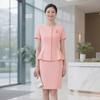Women's Short-Sleeved Business Suit Skirt Set