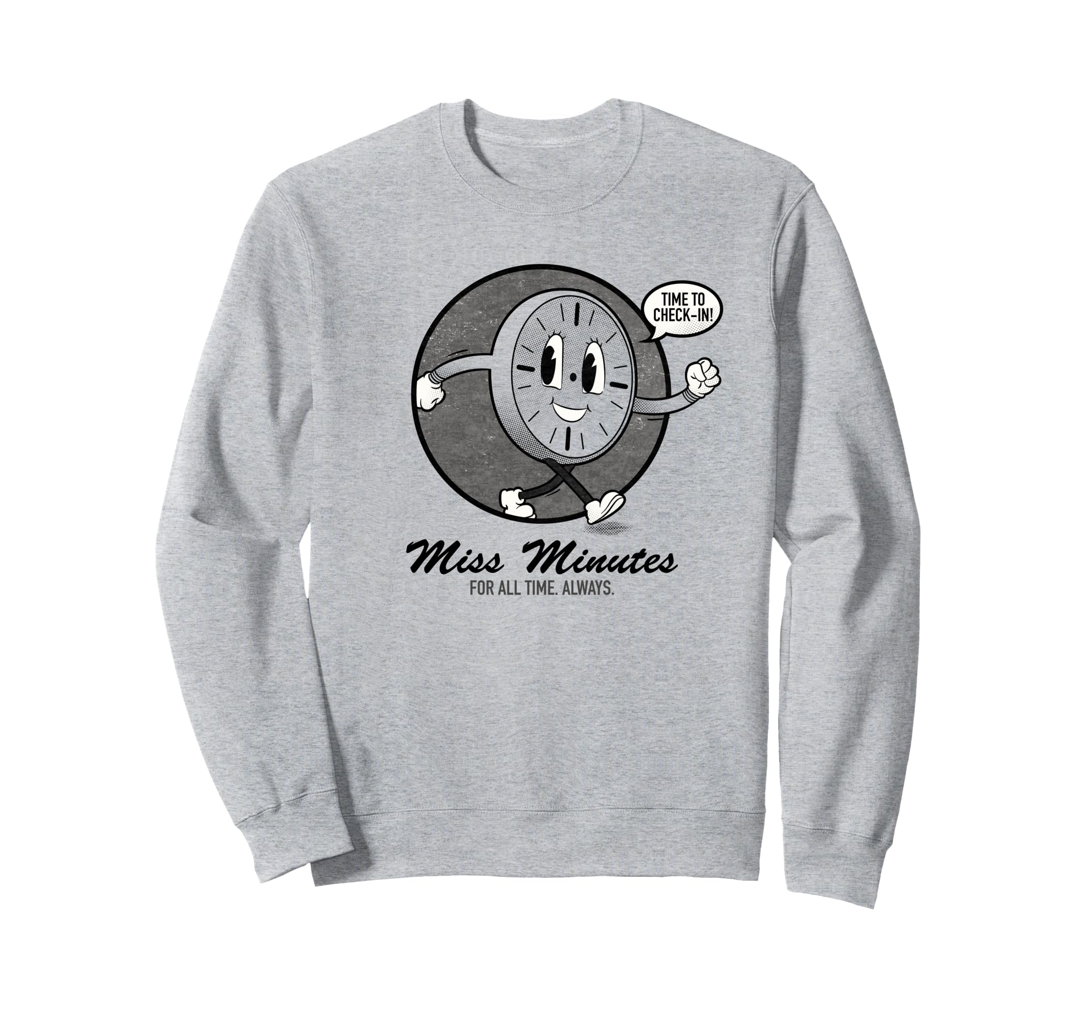 

Marvel Lokimi s Minute Time to Check In Retro Sweatshirt