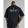European Sizes Men's Christian Faith T-Shirt - "Pray Wait Trust God Has a Plan" Religious Back Print, Soft Breathable Church Clothing