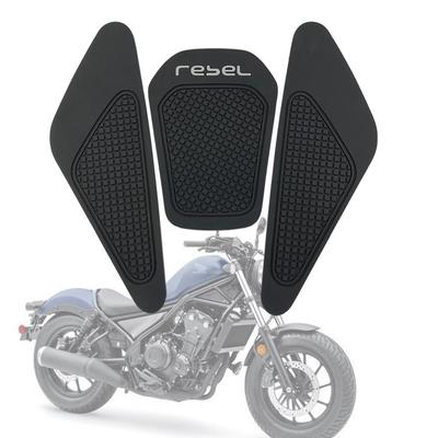 Honda REBEL CM500/300 Adesivo di Protezione Antiscivolo in Gomma Modificato per Serbatoio Carburante