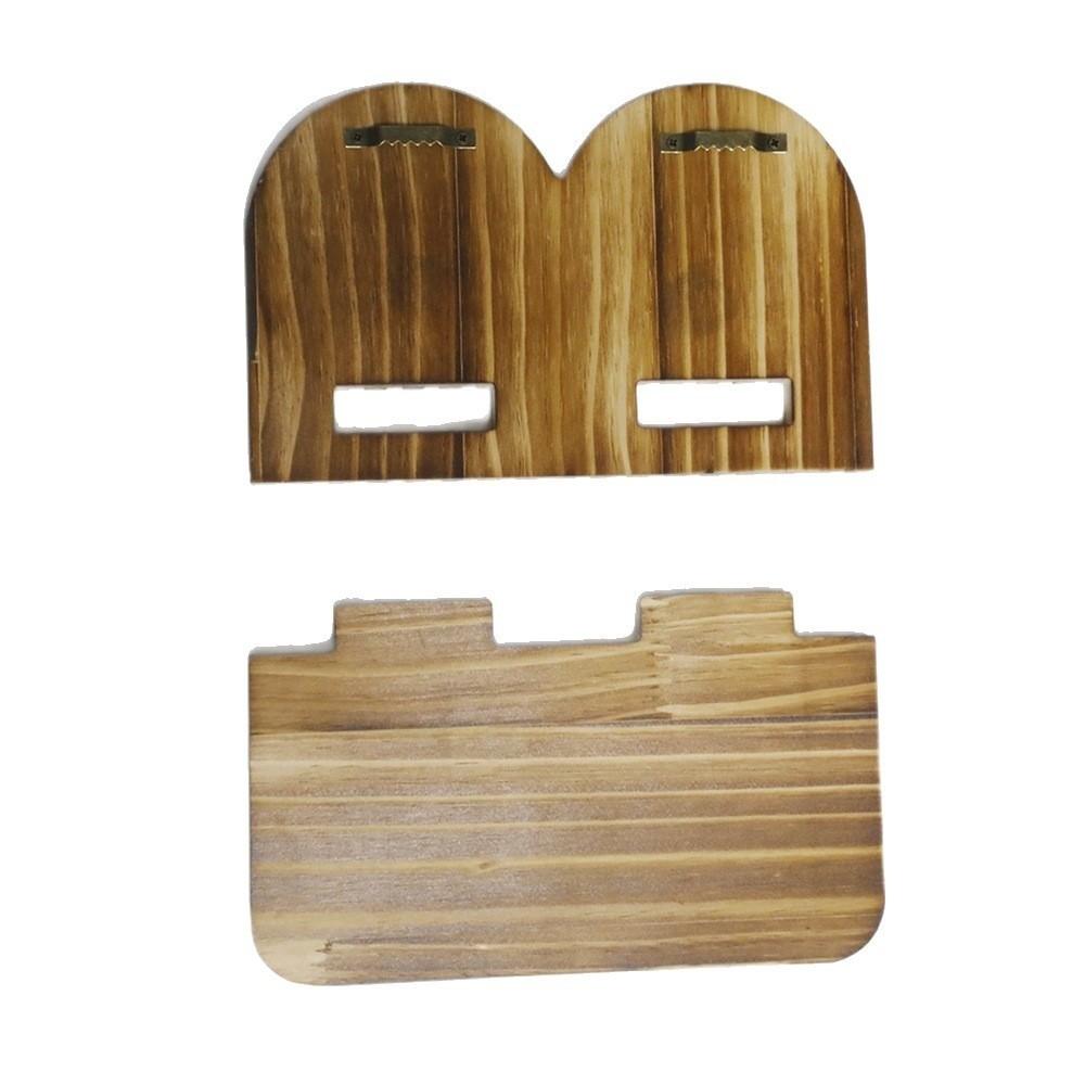 Wall Mounted Boho Wooden Shelves Rainbow Design Threaded Multi-Layer Arched Wall Shelves Floating Geometric