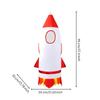 Costume da Razzo con Bordi Accattivante per Halloween, Gioco di Finzione, Bambini