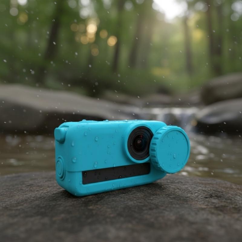 Durability Weatherproof Silicone Case For Compactly Cameras Heat Resistant NonSlip Grip Easy Clean Surfaces Lens Cover