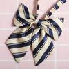 Jk Japanese Plaid Korean Version Of Collar Flower Graduate Female Collar Flower College Wind Streamer Jk Bow Shirt Accessories Sailor Suit