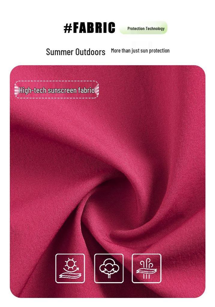 Women's Summer Outdoor Hooded Jacket - Cooling, UV-Resistant, Breathable, Loose-Fit Windbreaker for Sun Protection