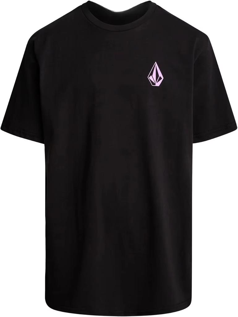 Retro Psychedelic Kaleidoscope Volcom Surfing Sports Trendy Brand Tshirt Cotton Graphic Tee Unisex Unisex Summer Streetwear