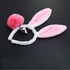 Cute Adorable 2pcs Bunny Tail Set Anal Plugs Anus Toys Buttplug Puppy Play Cosplay for Couple Female Sex Toys Adult Game SM