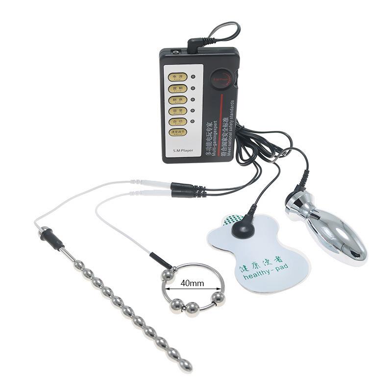 [Men's Multi-Point Climax Suit] Penis Ring Horse Eye Stick Sex Product Patch Combination Training Masturbation