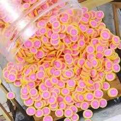 Craft Factory Sale 5mm Resin Polymer Clay Fruit Slices DIY Accessories for Nail Art Decoration Use As Souvenir Style Artificial