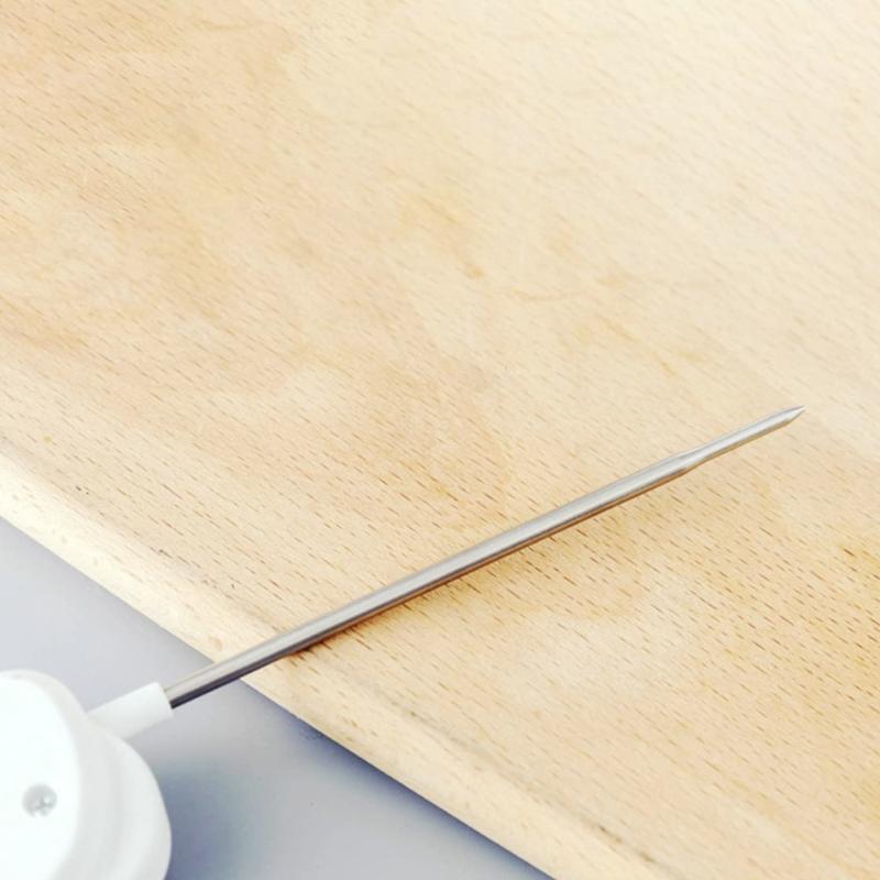 Backofenfeste digitale Lebensmittelthermometer mit klappbarer Spitze für Fleisch, Backen, Frittieren, Flüssigkeitstemperaturmessung und Lagerung