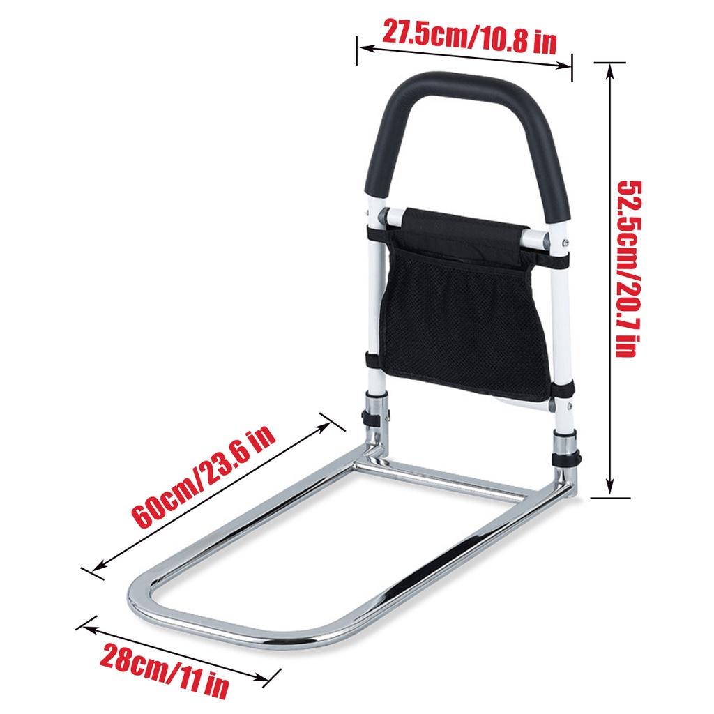 Bed Rail Handle Railing Secure Assist Adult Elderly Safety Aid Handrail Bedroom 20.7Inches