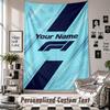 Wall Hanging Tapestry With Custom Name & Text, Aston Martin Decorative Tapestry For Bedroom