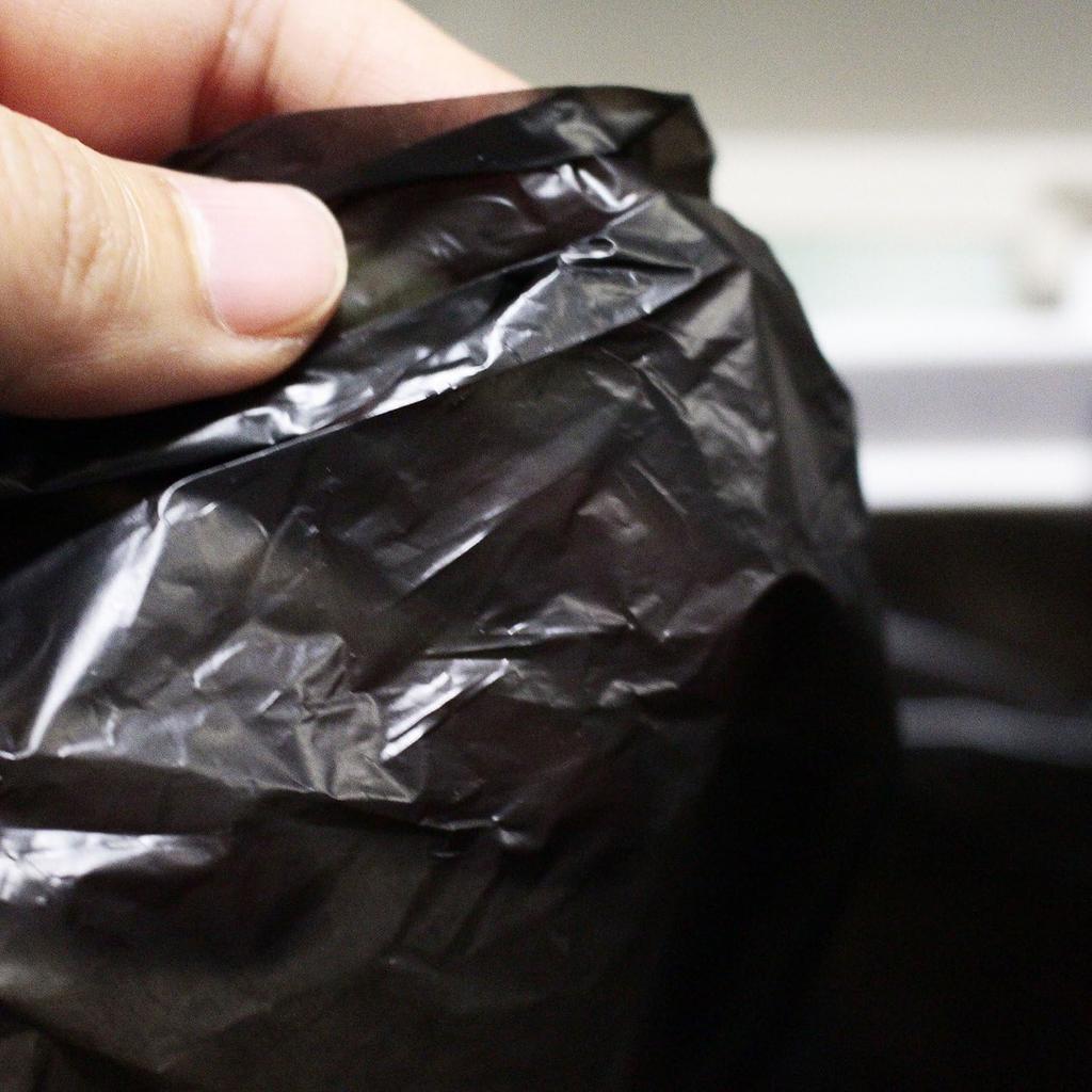 Nihon Giken Kogyo Stretch 45L 50 Pieces Black Garbage Bag X 2 Set