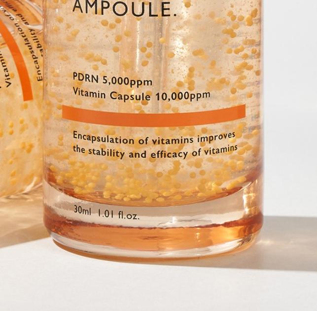 ZENAVEL PDRN Salmon Vita Toning Ampoule 30ml – Brightening, Hydrating, Skin Revitalizing